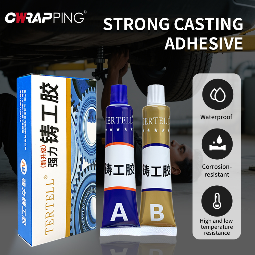 Woodworking Glue - Hochtemperatur-Epoxidkleber, superstark, Schweißabdichtung, AB-Typ, Wohnaccessoires, Metallreparatur,